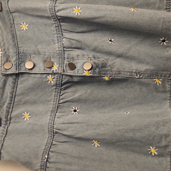 Daisy Denim Midi Skirt - Picture 2 of 4